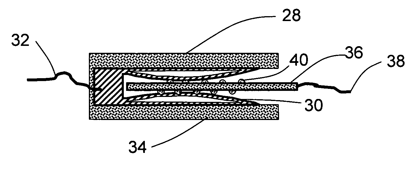 Electrical contact surface having numerous protrusions