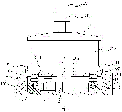 Sand foundry die casting device