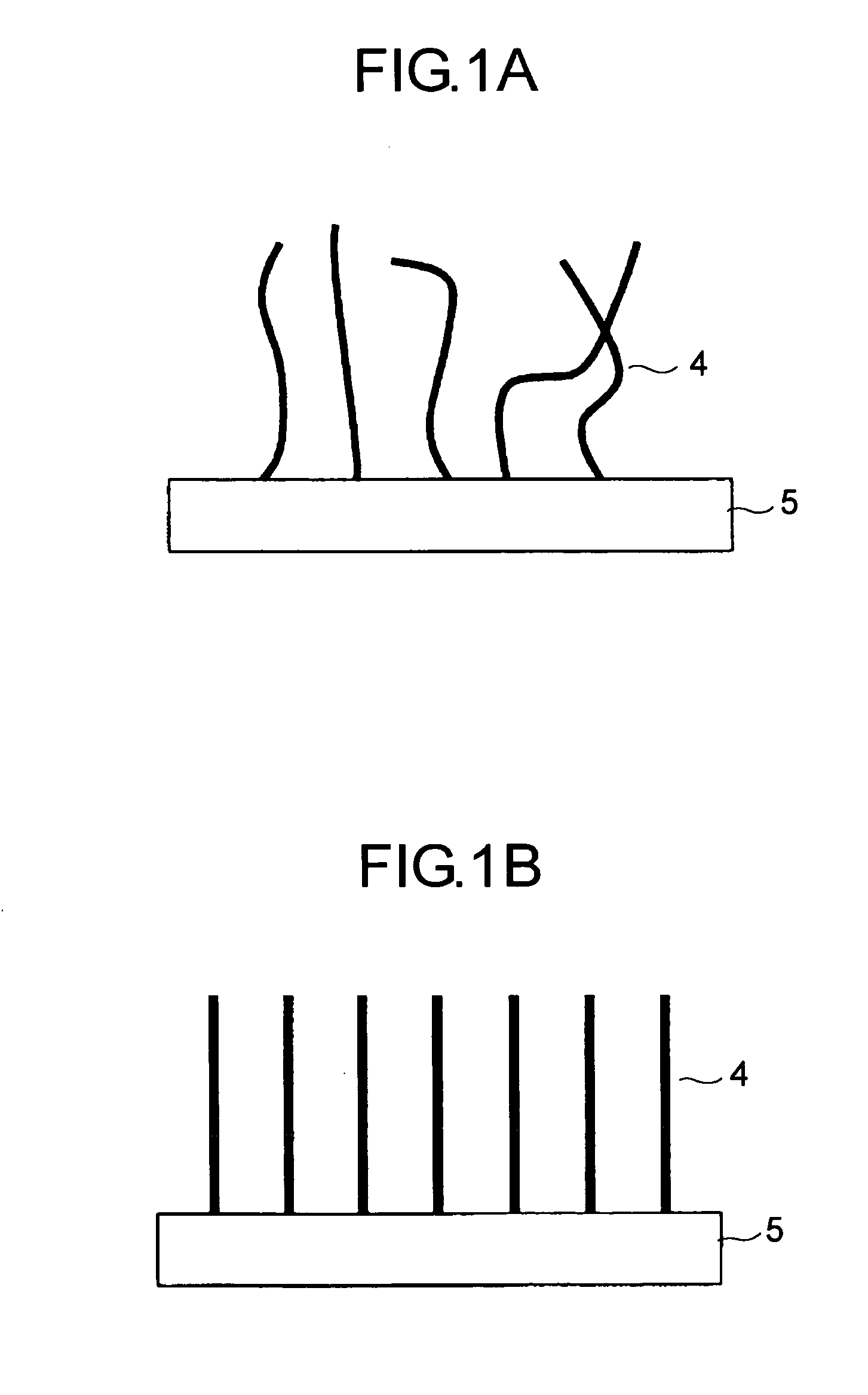 Structure, electron emitting device, secondary battery, electron source, and image display device