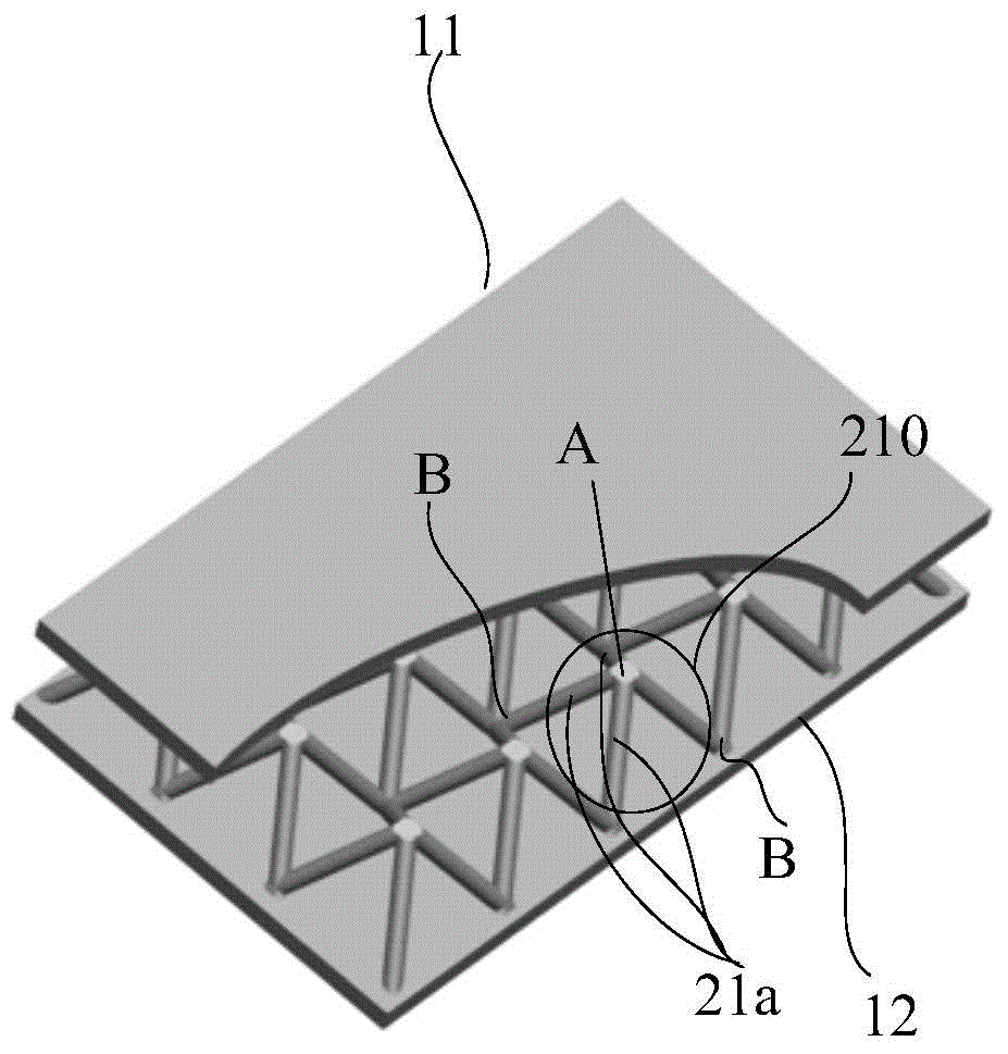 Sandwich energy absorption device