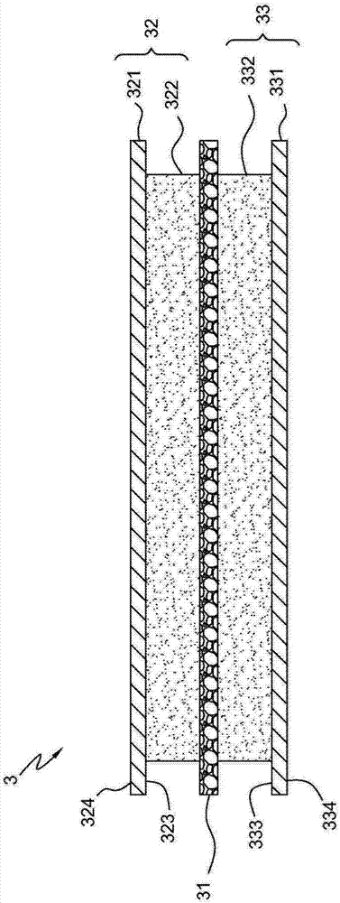 Electric energy supply system and ceramic isolation layer