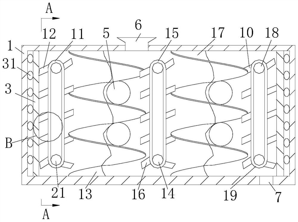 A polyurethane foaming device