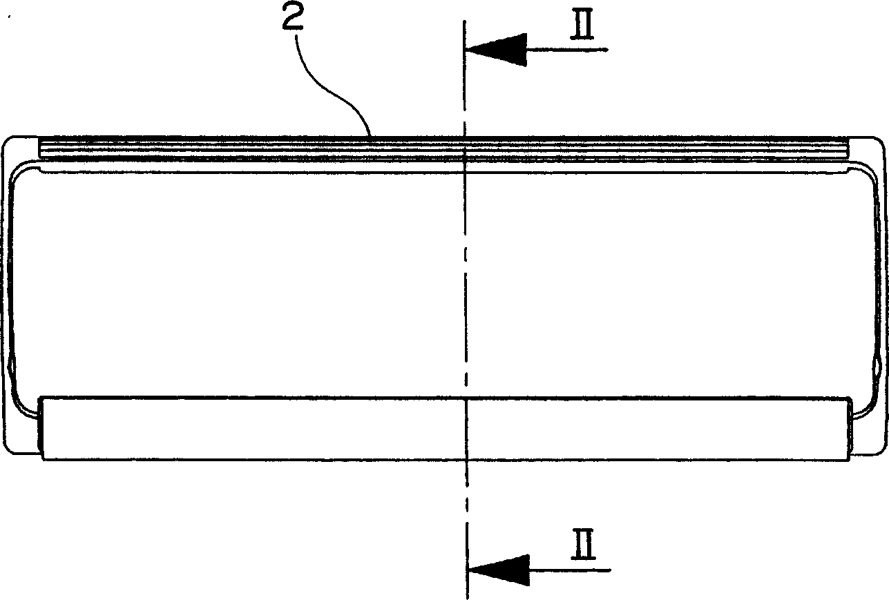 Strainer of air conditioner