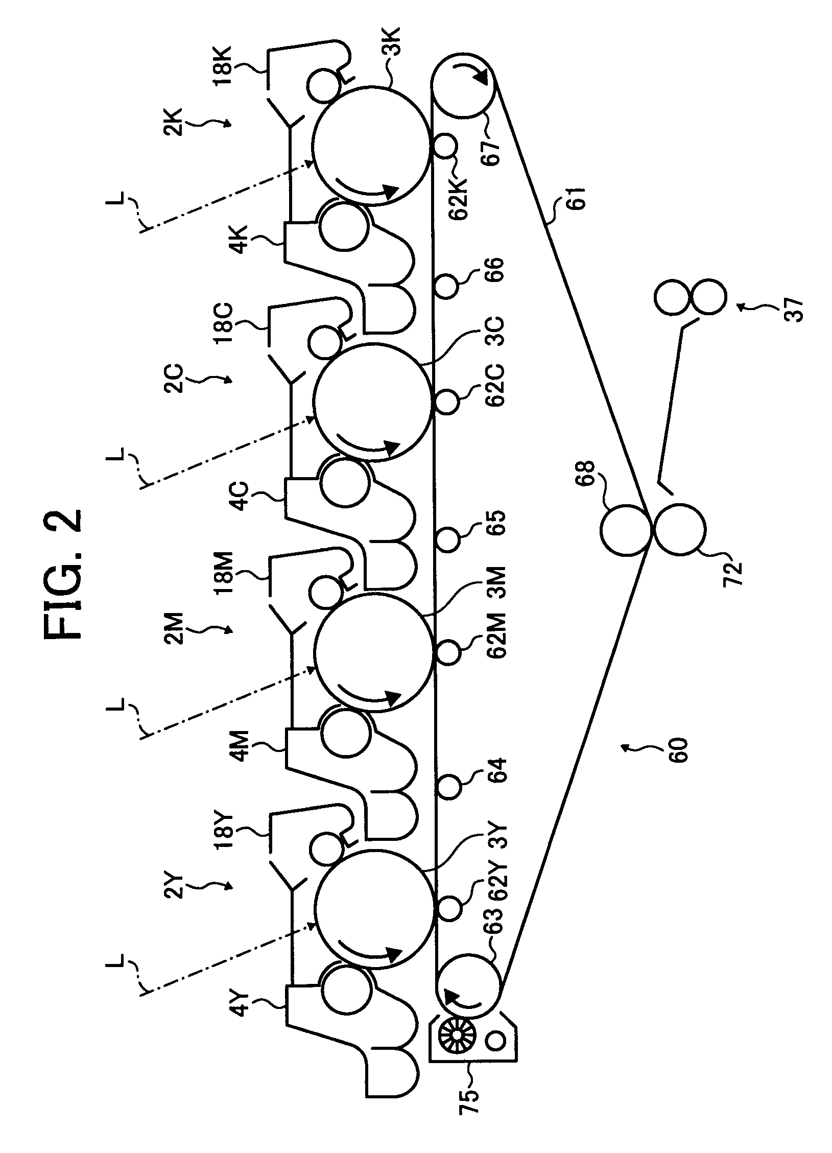 Transferring device having two devices for cleaning a transferring member, and image forming apparatus