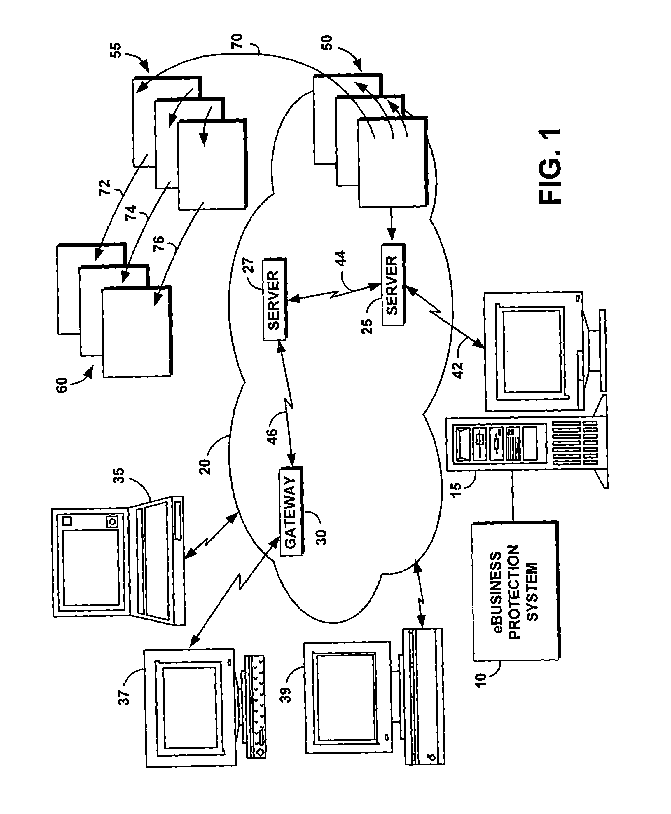 System and method for protecting user logoff from web business transactions