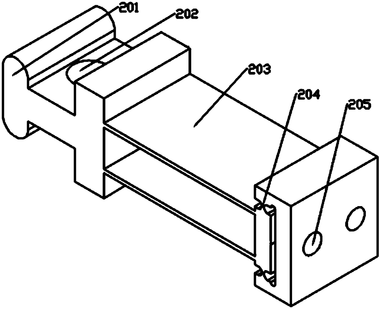 Ultra-long-stroke fast-tool servo device comprising detachable flexible leaf springs and machine tool