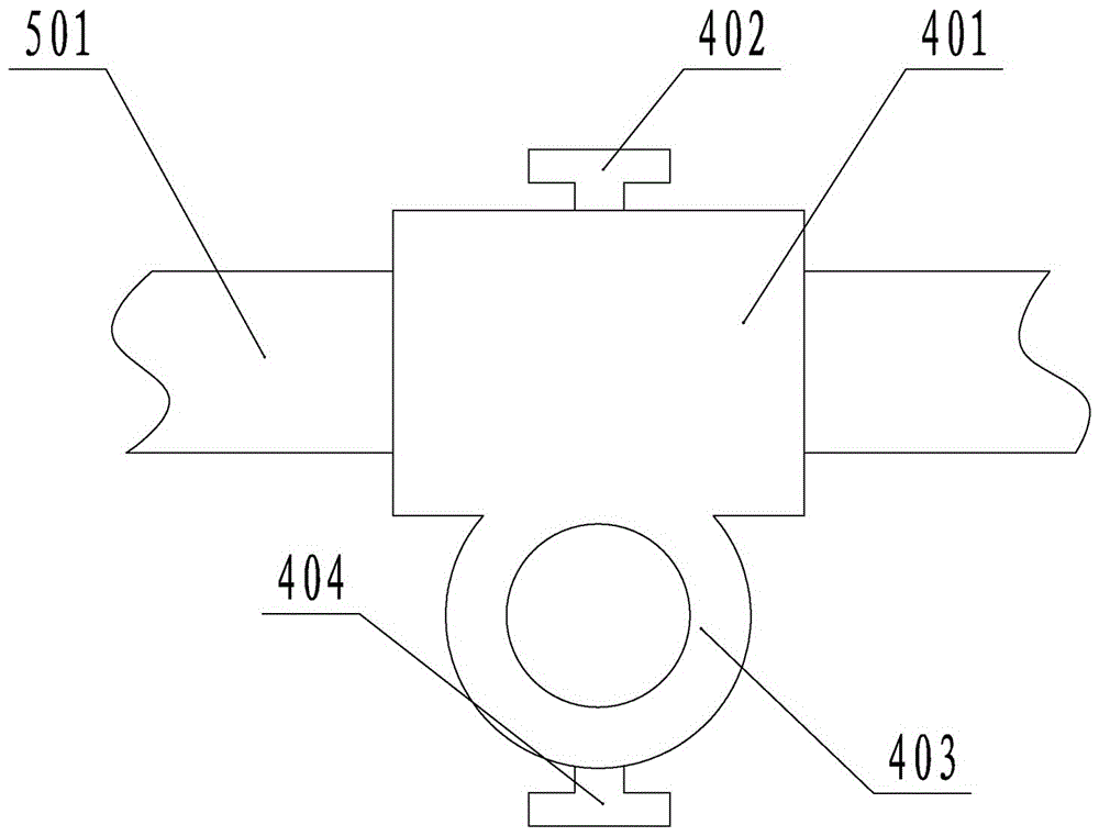 Automatic measurement device for cold aerodynamic field of boiler