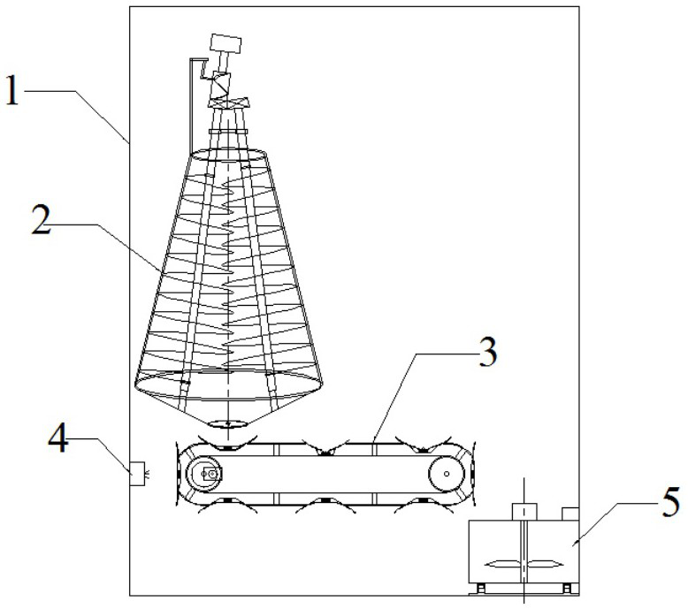 A raw material grinding and dissolving device for traditional Chinese medicine processing