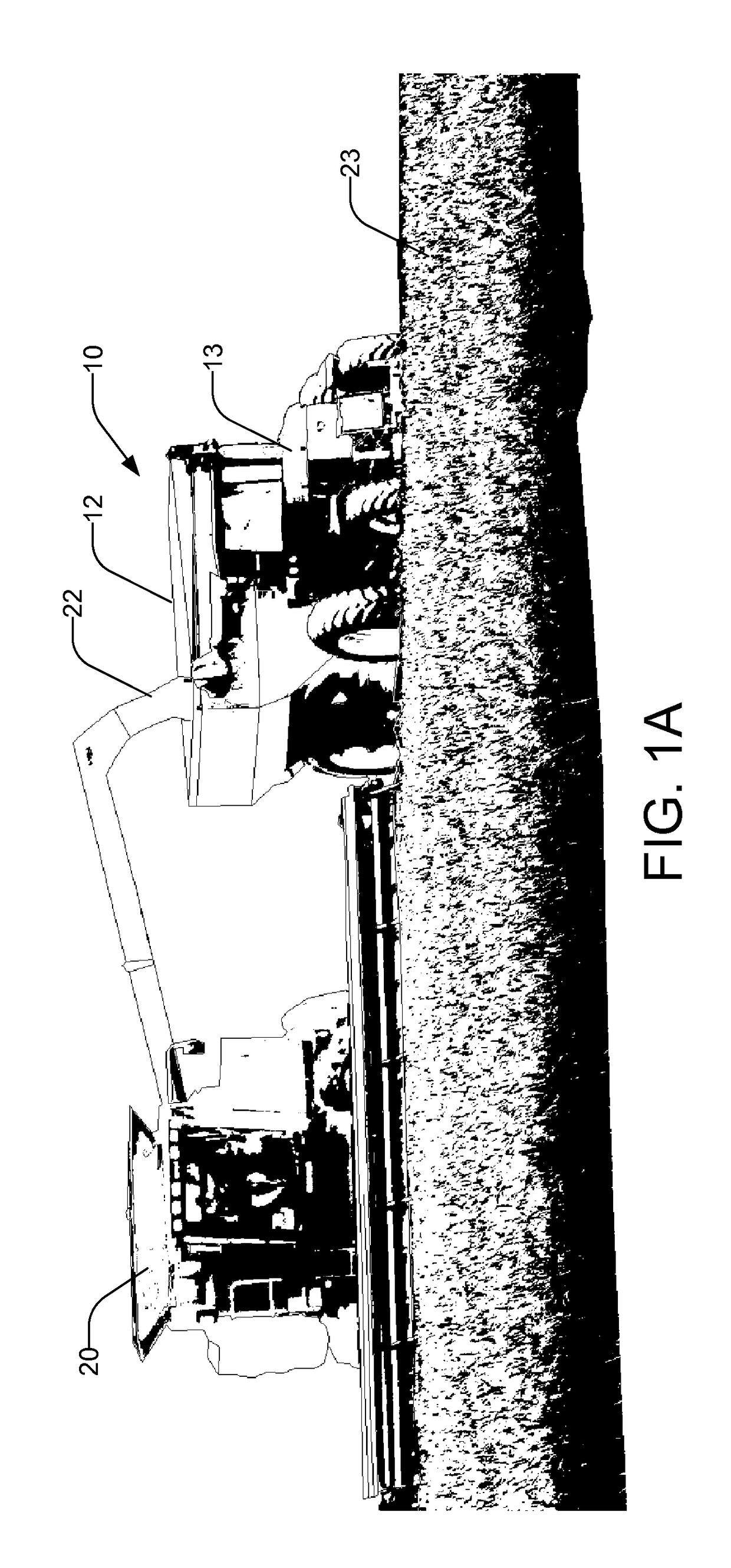 System and method for measuring grain cart weight