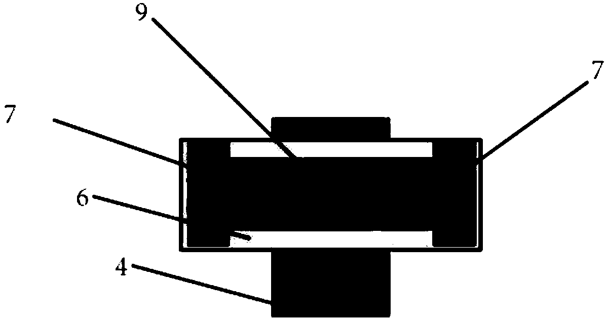 Local-field-enhancement-type, wide-spectrum and high-response photoelectric detector