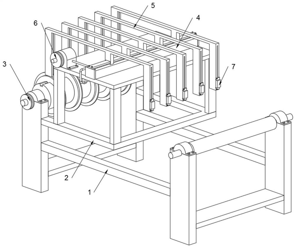A textile feeding device for textile offset and offset alarm
