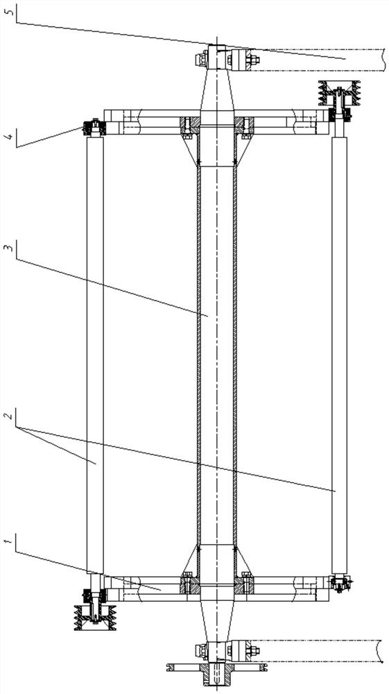 High-speed raising machine raising assembly