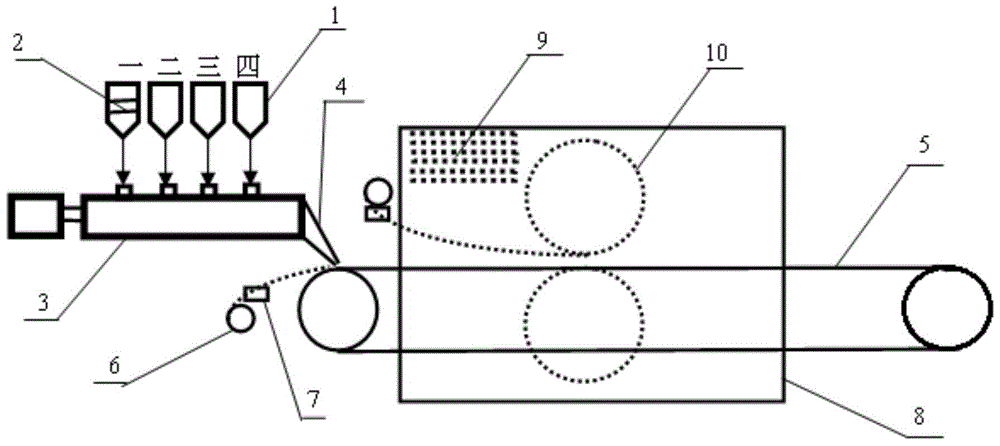 Method for preparing high flame-retardant insulation board by mixing and foaming phenolic resin and polystyrene