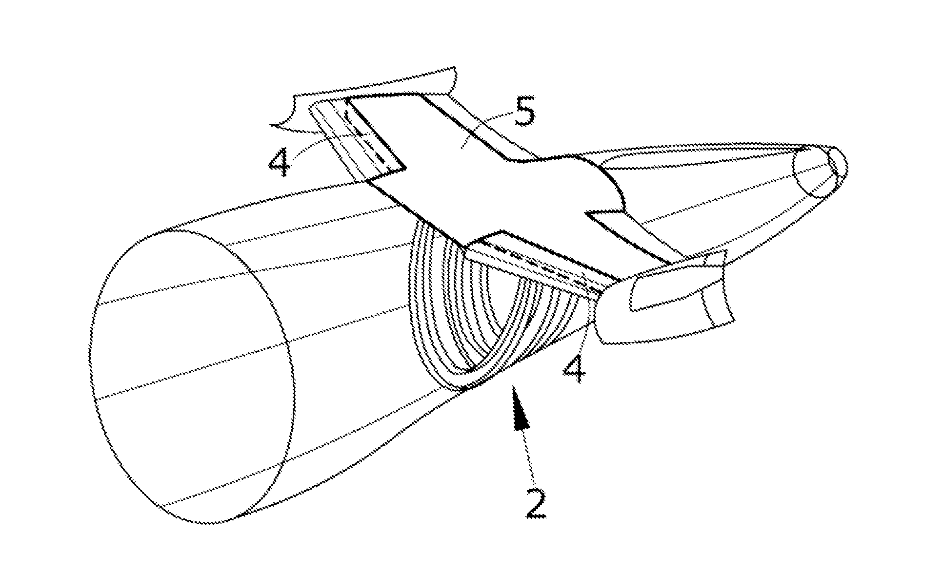 Aircraft fuselage frame