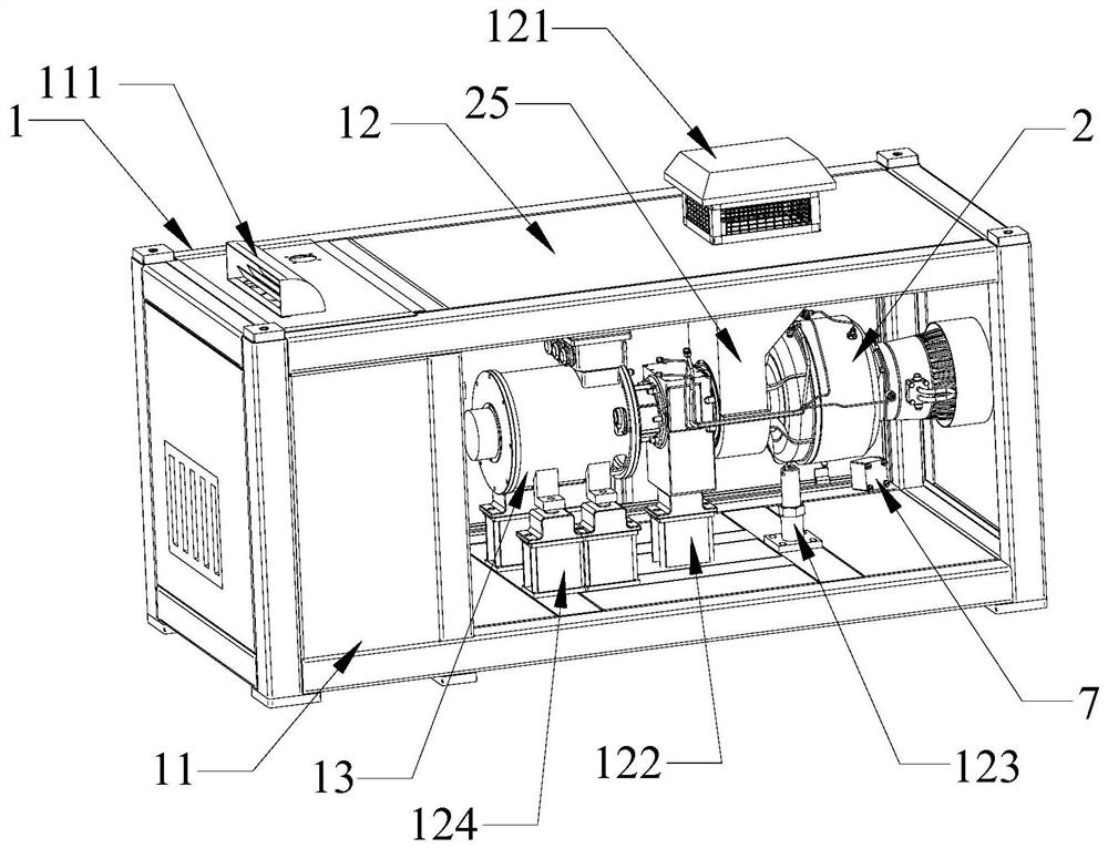 Micro gas turbine generator set