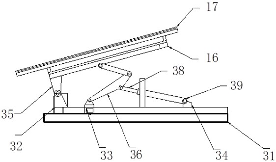 Ash material lifting device for cement preparation