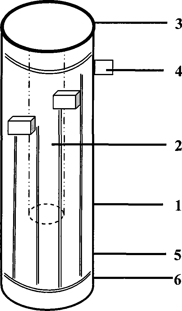 Method for attracting bird's nest of peckerwood and peckerwood