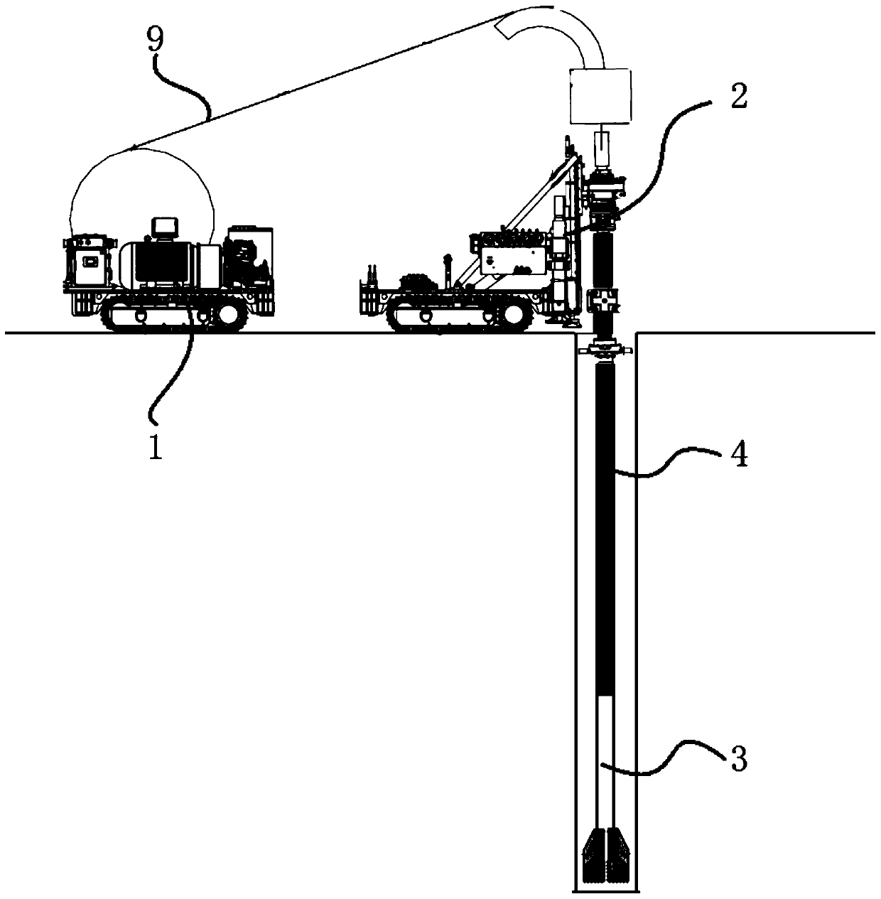 Multi-anti-rotating coring device