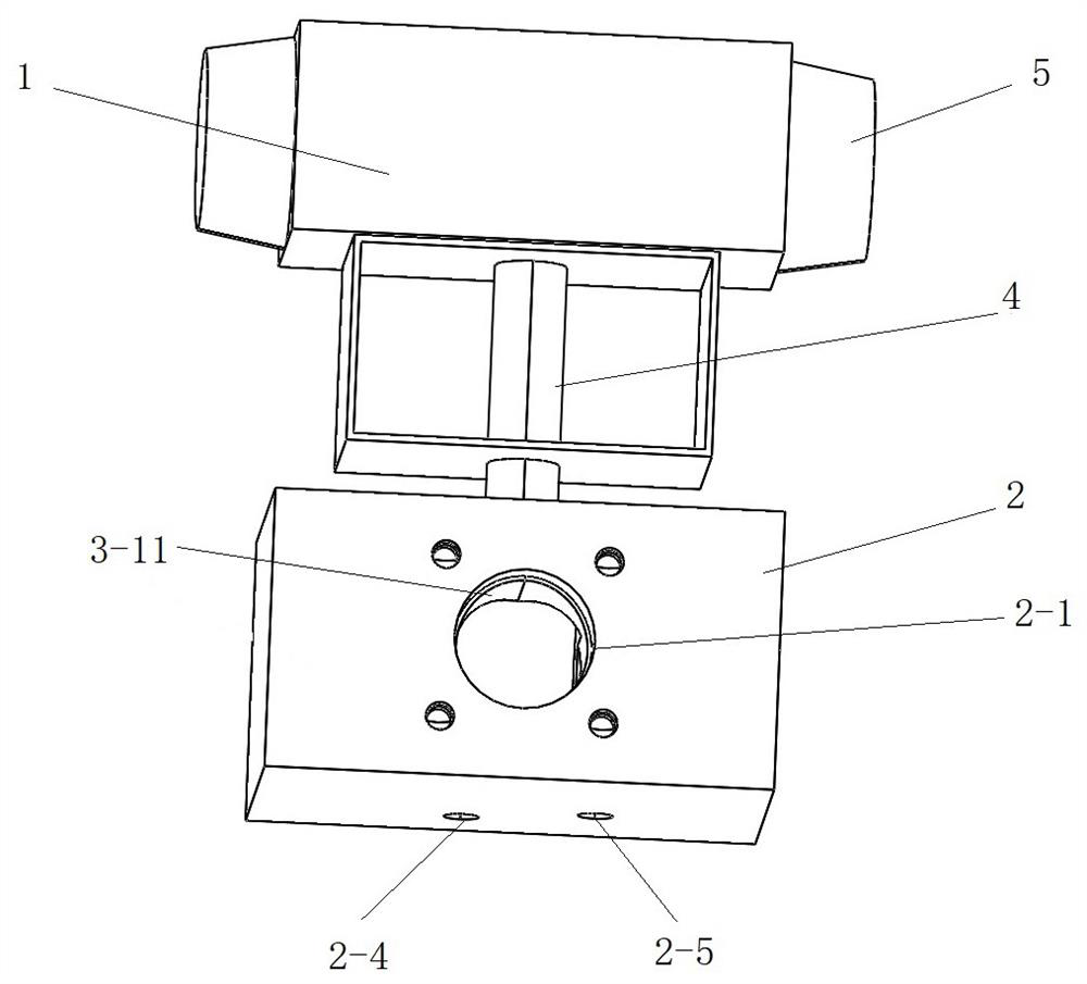 Two-position five-way negative pressure switching valve