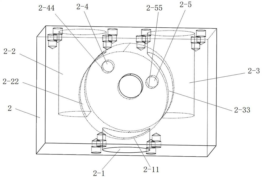 Two-position five-way negative pressure switching valve