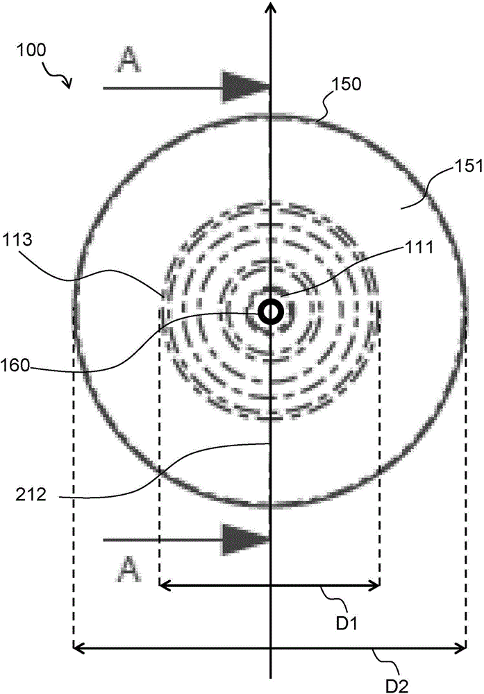 Audiologic test probe