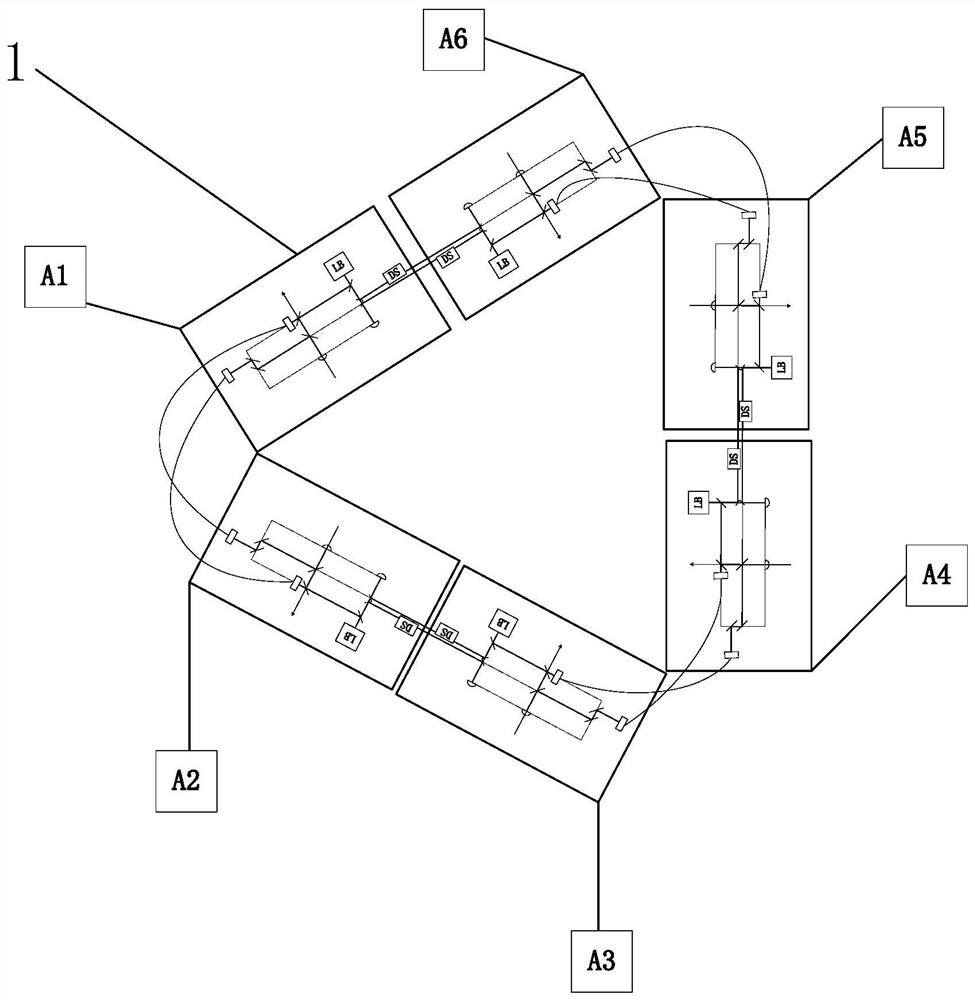 Inter-satellite laser interference frequency planning simulation verification system for time sequence reinforcement learning