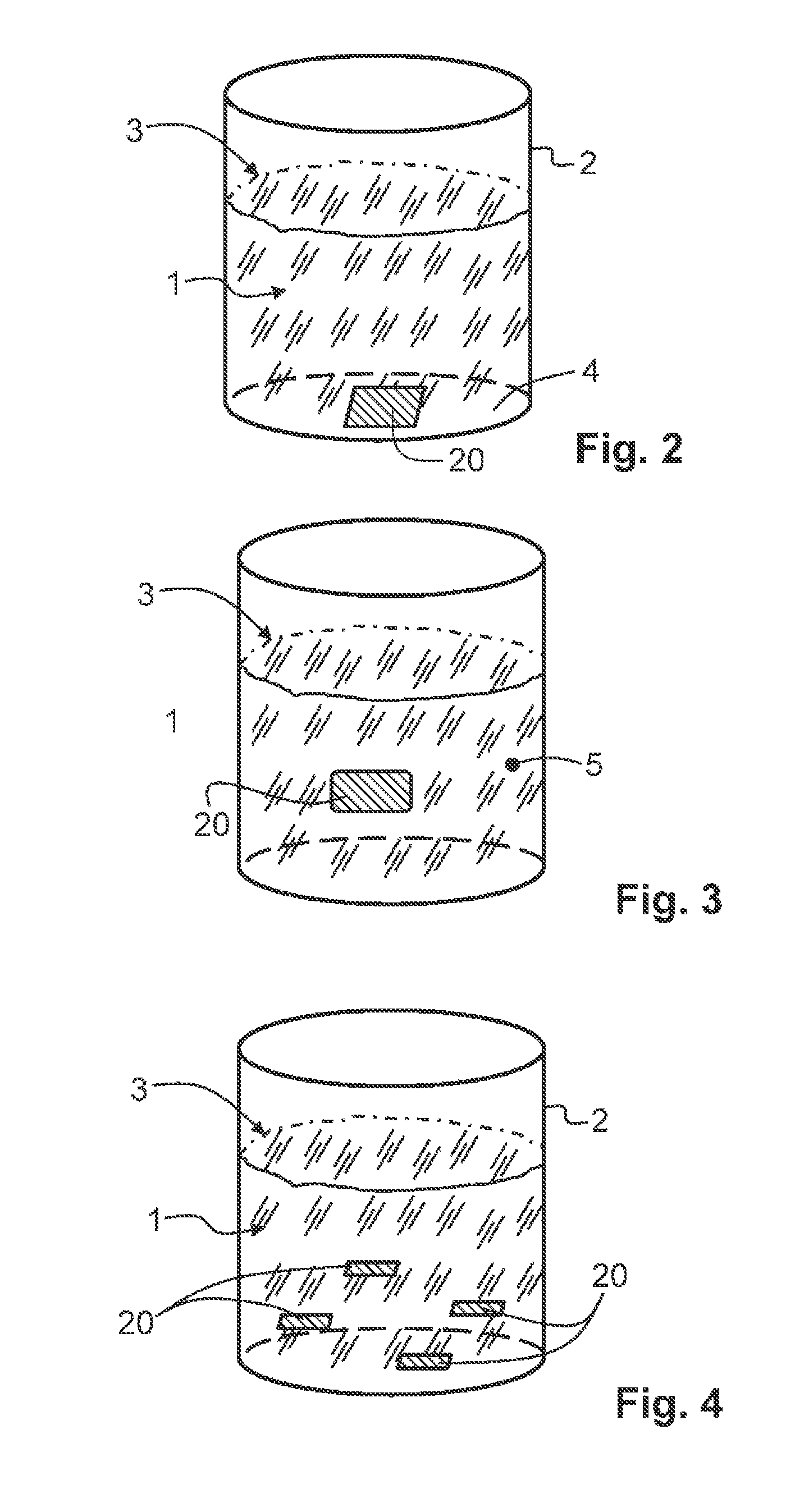 Container for powder, a method for marking/identification of a powder container and an apparatus for use of powder from the container