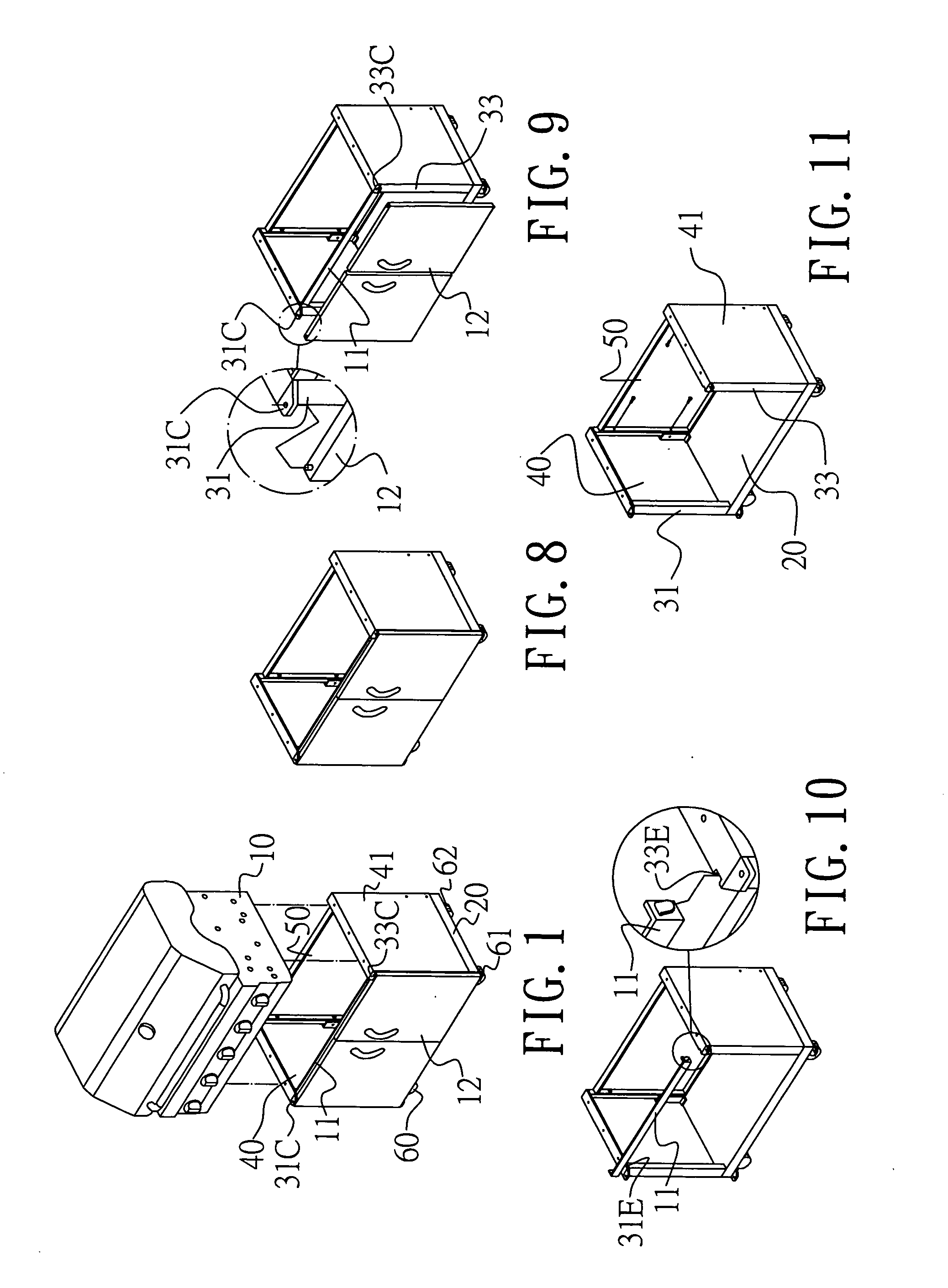 Barbecue device having foldable cart