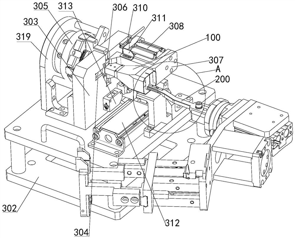 A radiation unit matching block assembly device and method