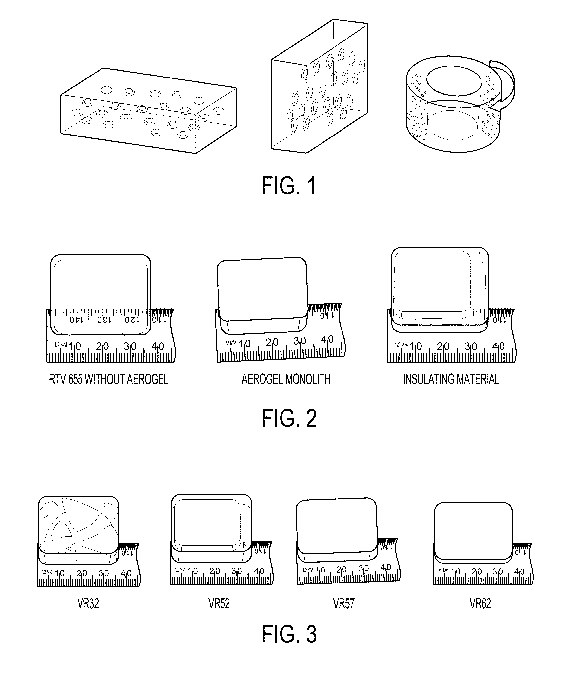 Insulating material comprising an elastomer impregnated with aerogel-base