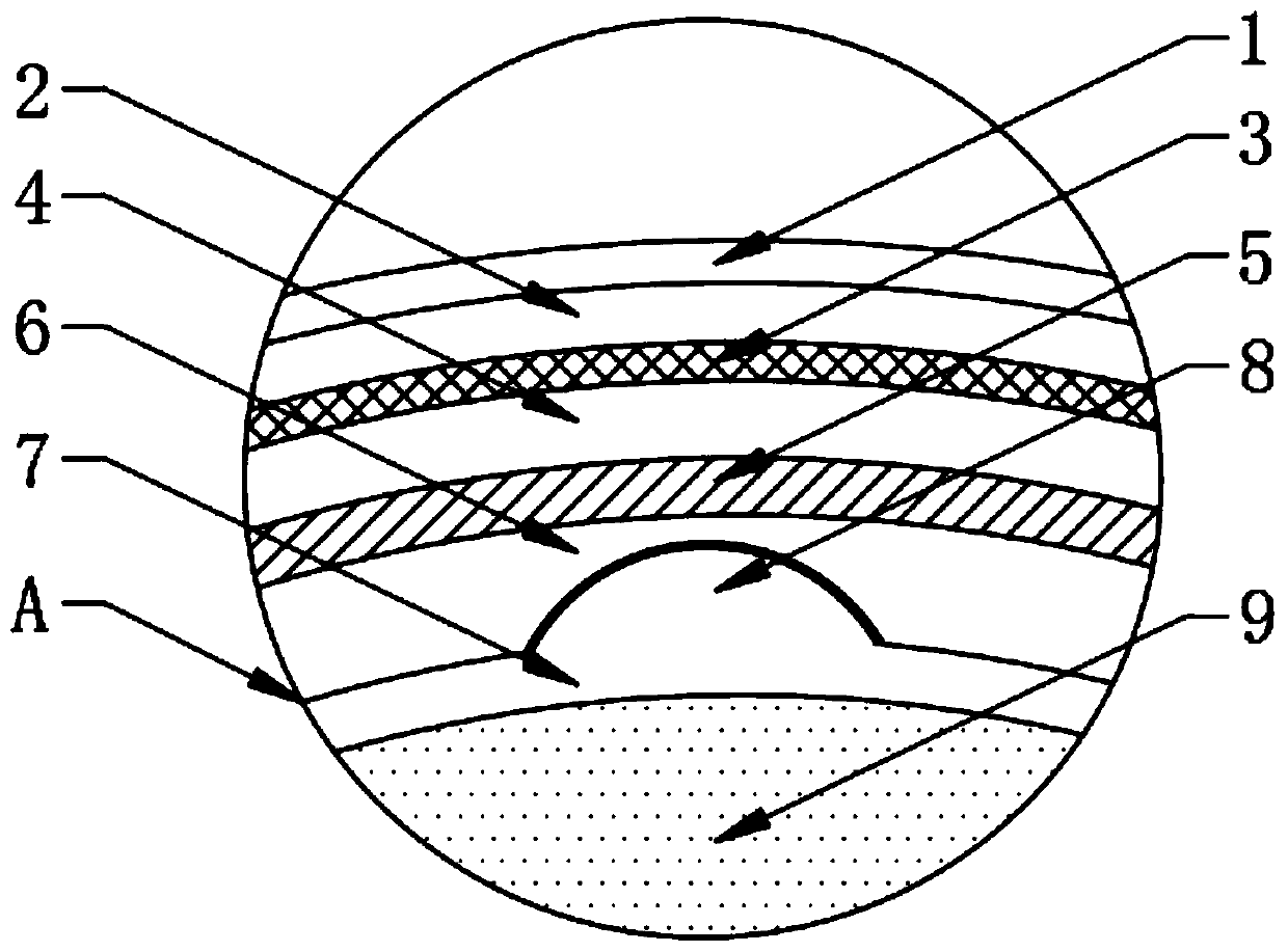 Environment-friendly and tough insect-resistant semi-conductive cable