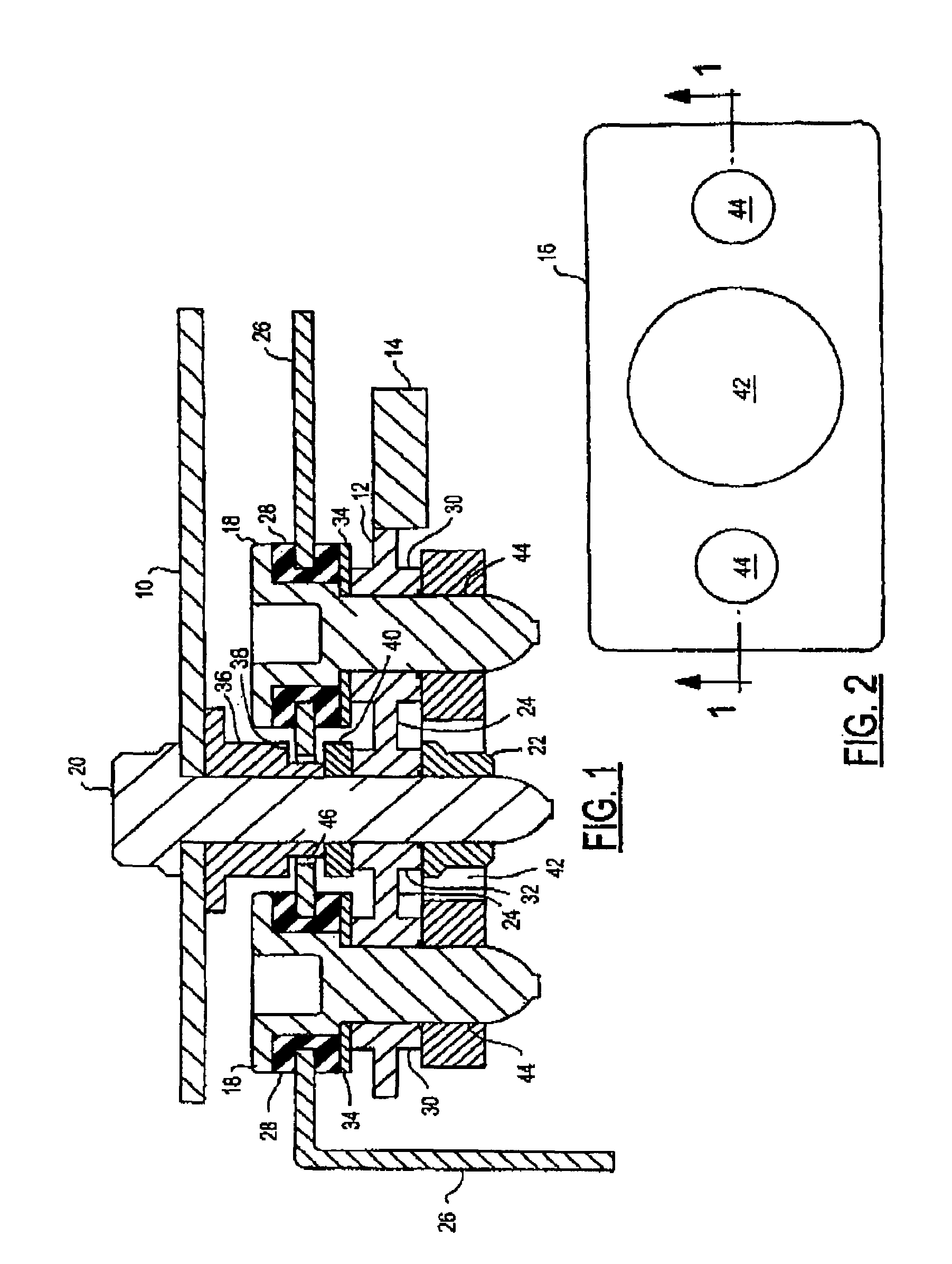 Load limiter for strain gauge occupant classification sensor