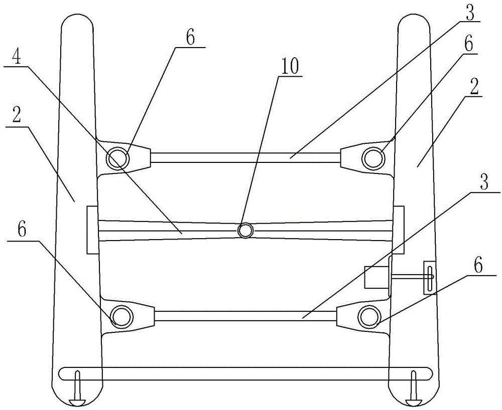 Extensible tail wing structure