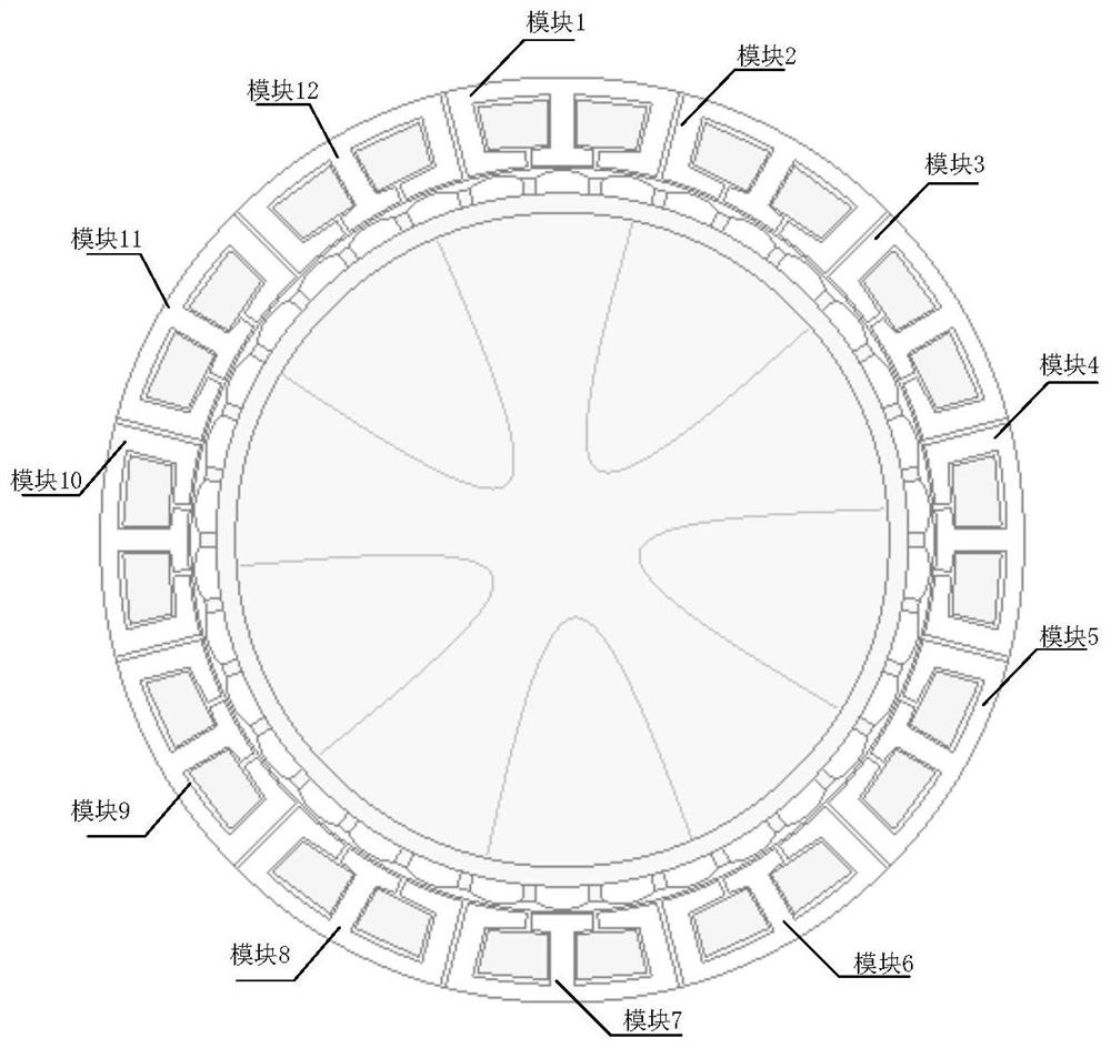 A Fault-Tolerant Rim Propulsion Motor with Few Slots and Multipole Permanent Magnet