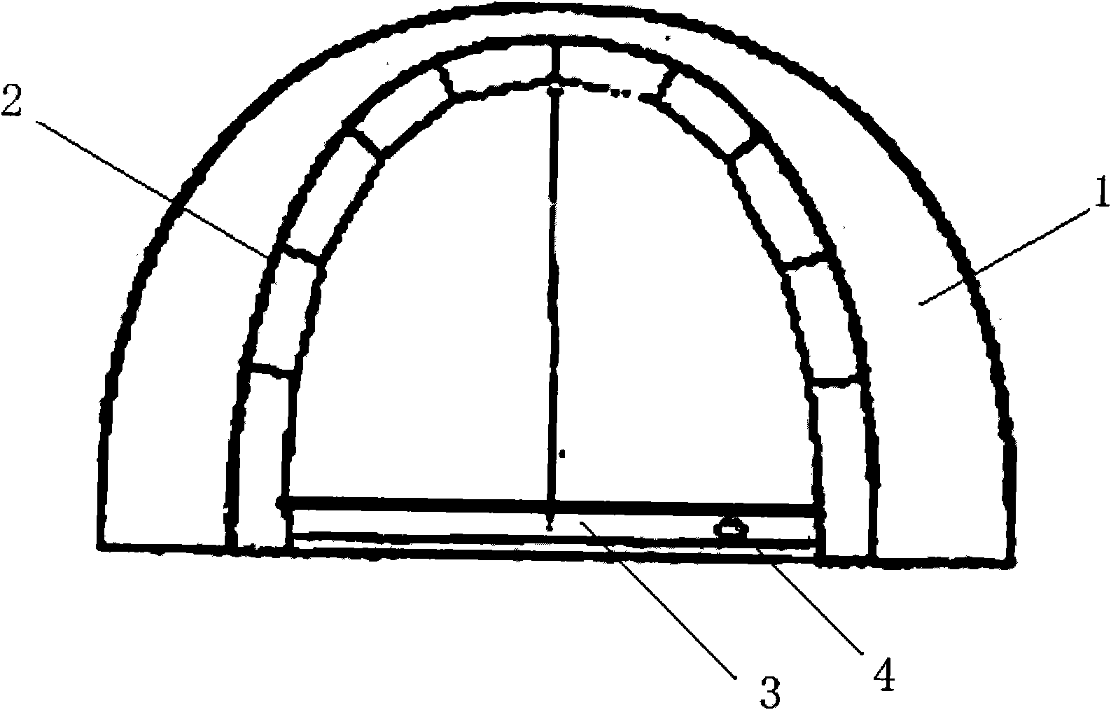 Tent with inflatable mattress