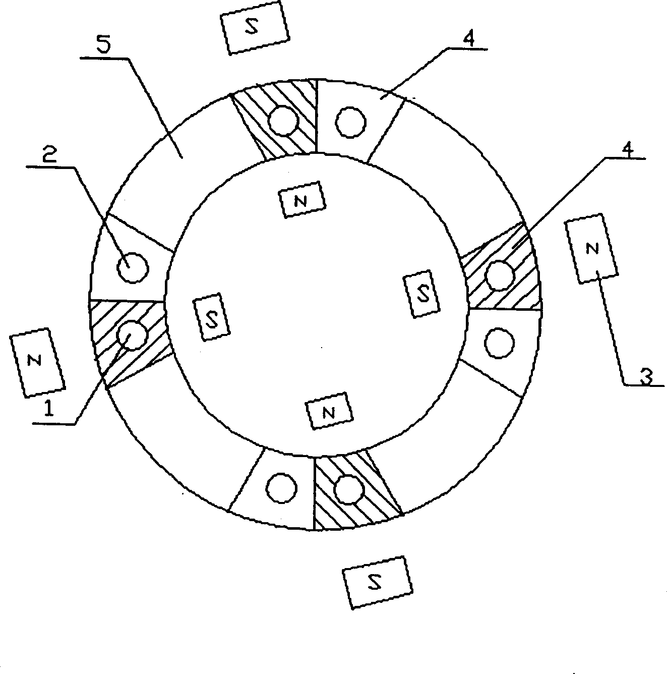 Continuous high gradient magnetic separator