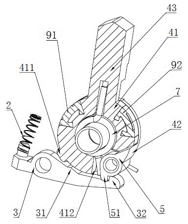 Micro breaker having rapid closing device