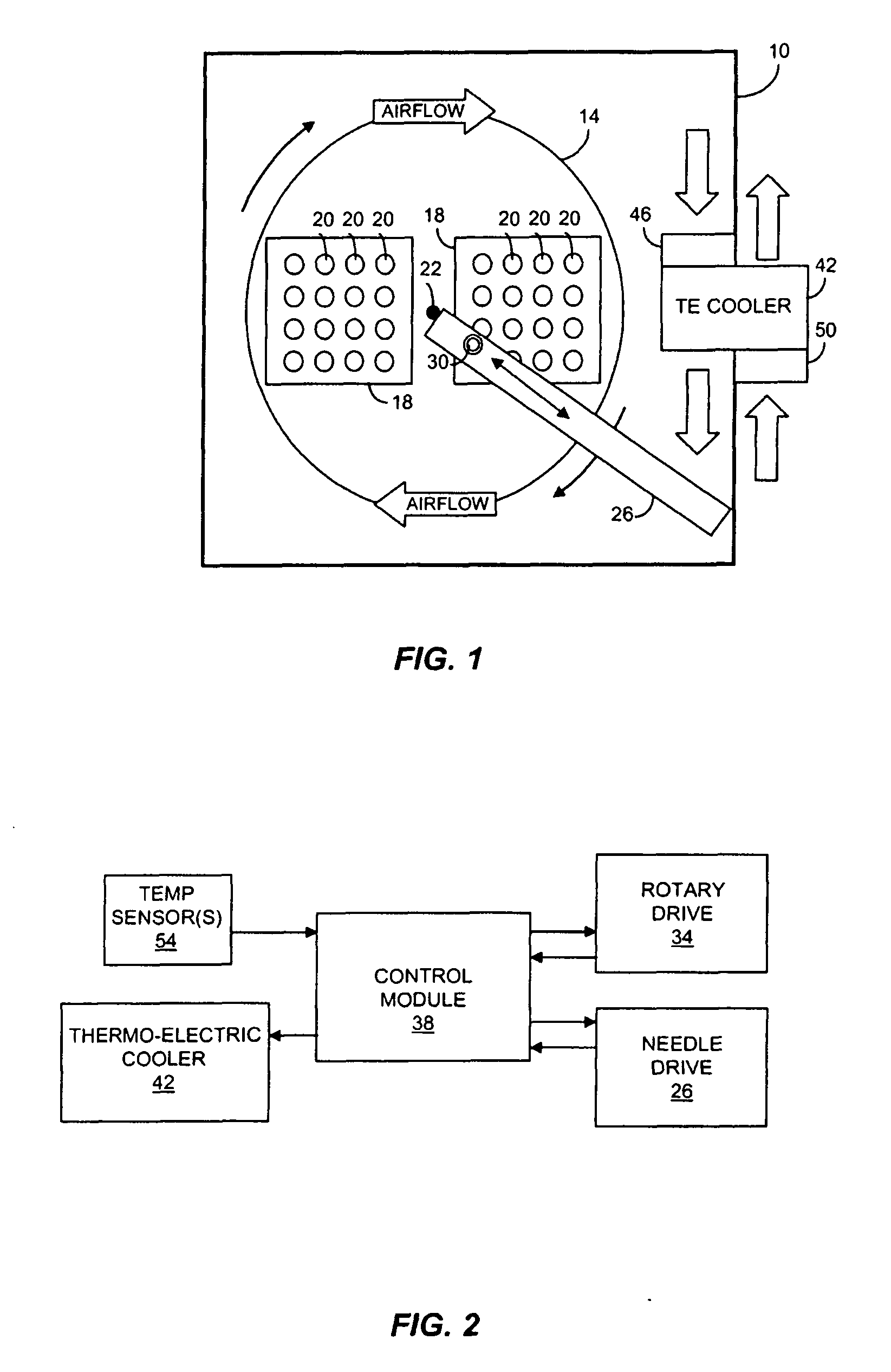 Apparatus for reducing variation in sample temperatures in a liquid chromatography system