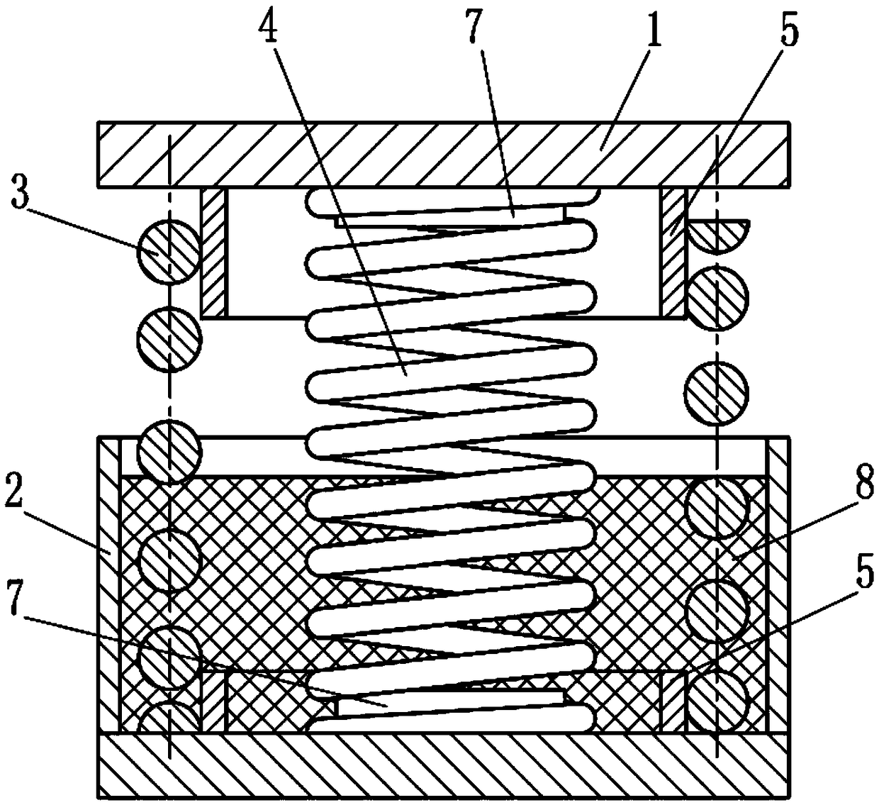 Floating slab ballast bed with weak correlation between frequency and load