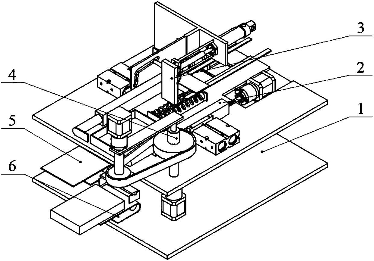 Medical glass slide assembling device