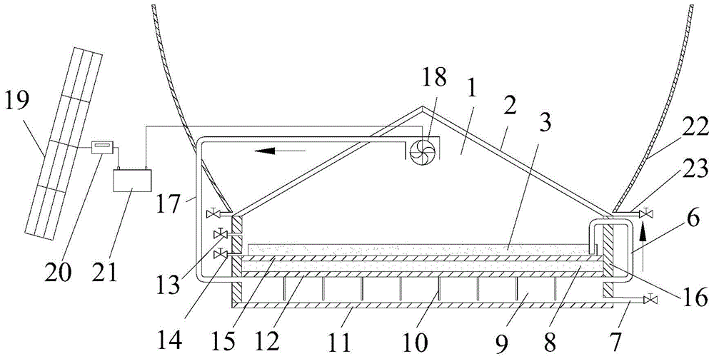 Solar concentrating distillation seawater desalination device