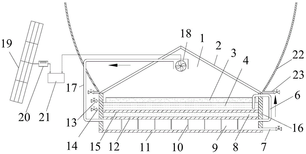 Solar concentrating distillation seawater desalination device