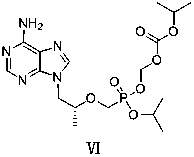 Tenofovir disoproxil fumarate analog preparation method