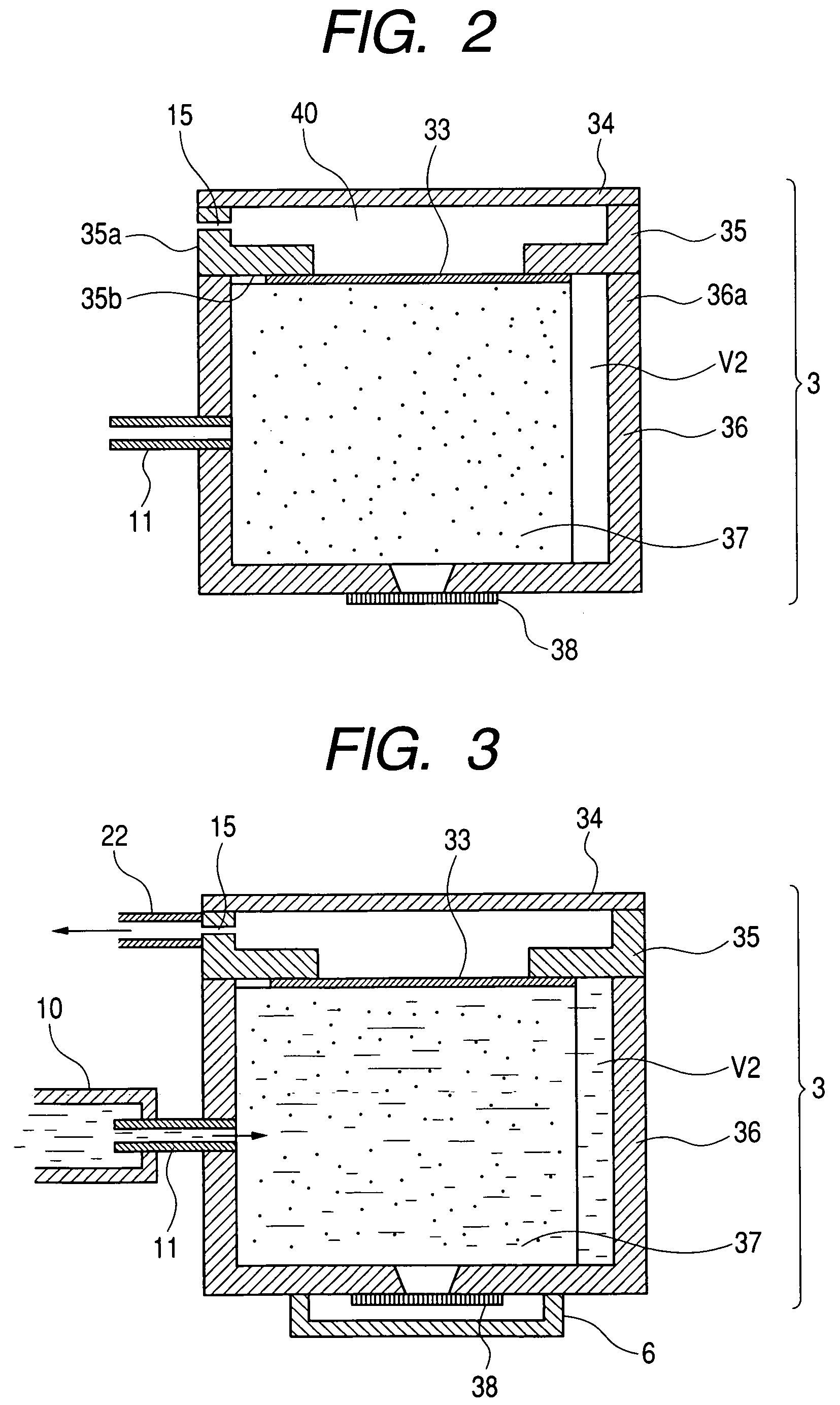 Ink reservoir, ink jet head structure including ink reservoir, and ink jet recording apparatus including ink reservoir