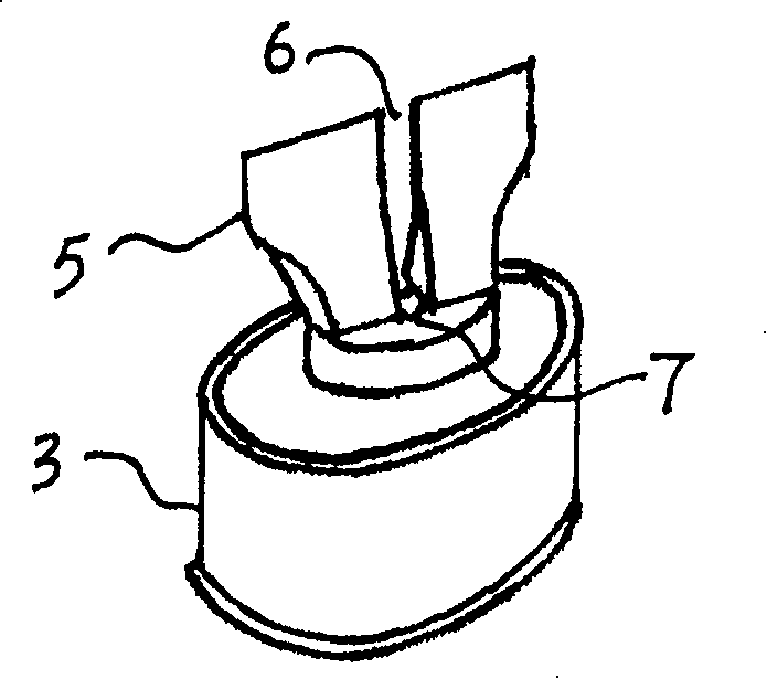 Liquid glue special-purpose bottle