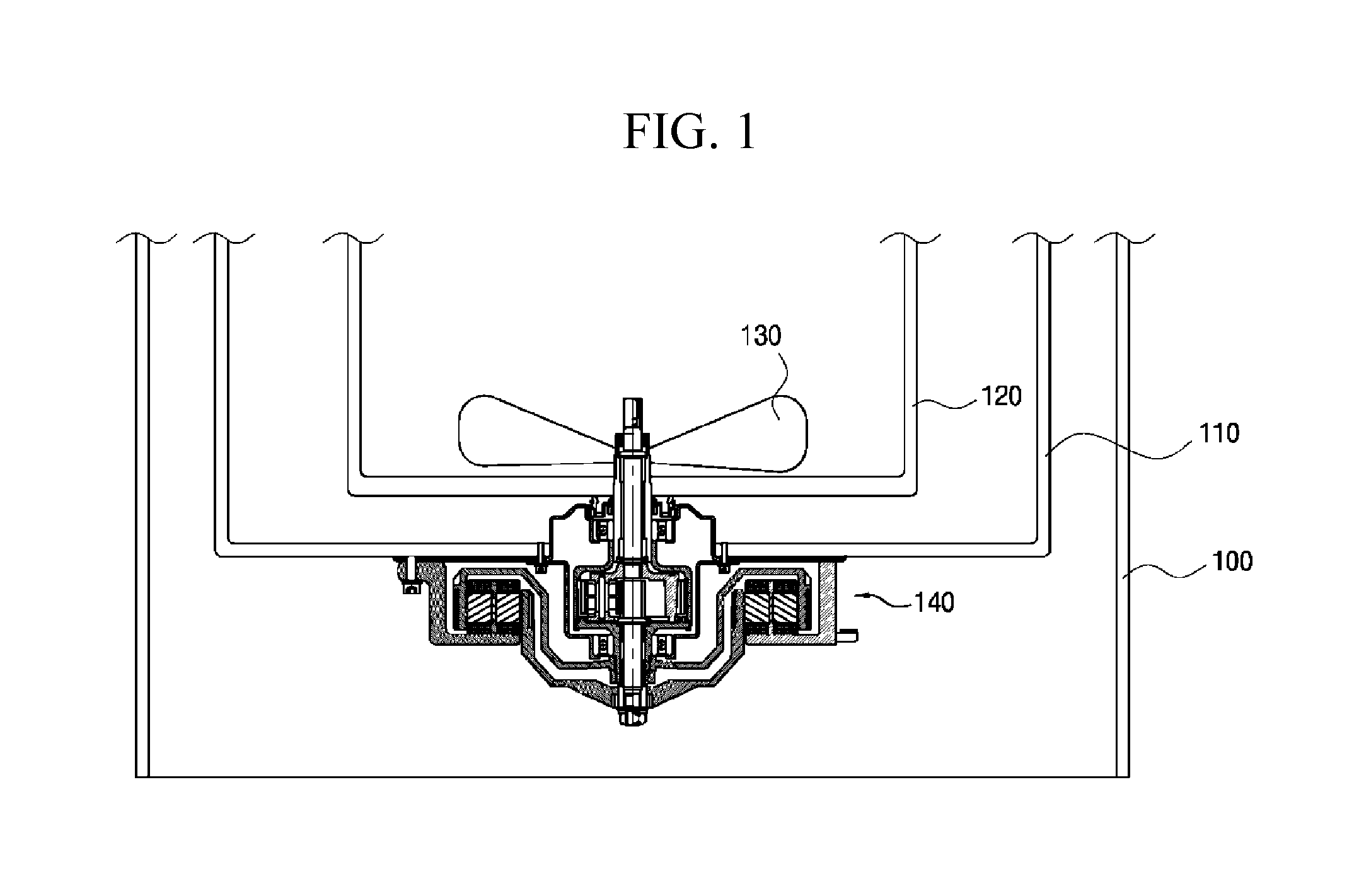 Washing machine driving device, washing machine having same, and control method therefor