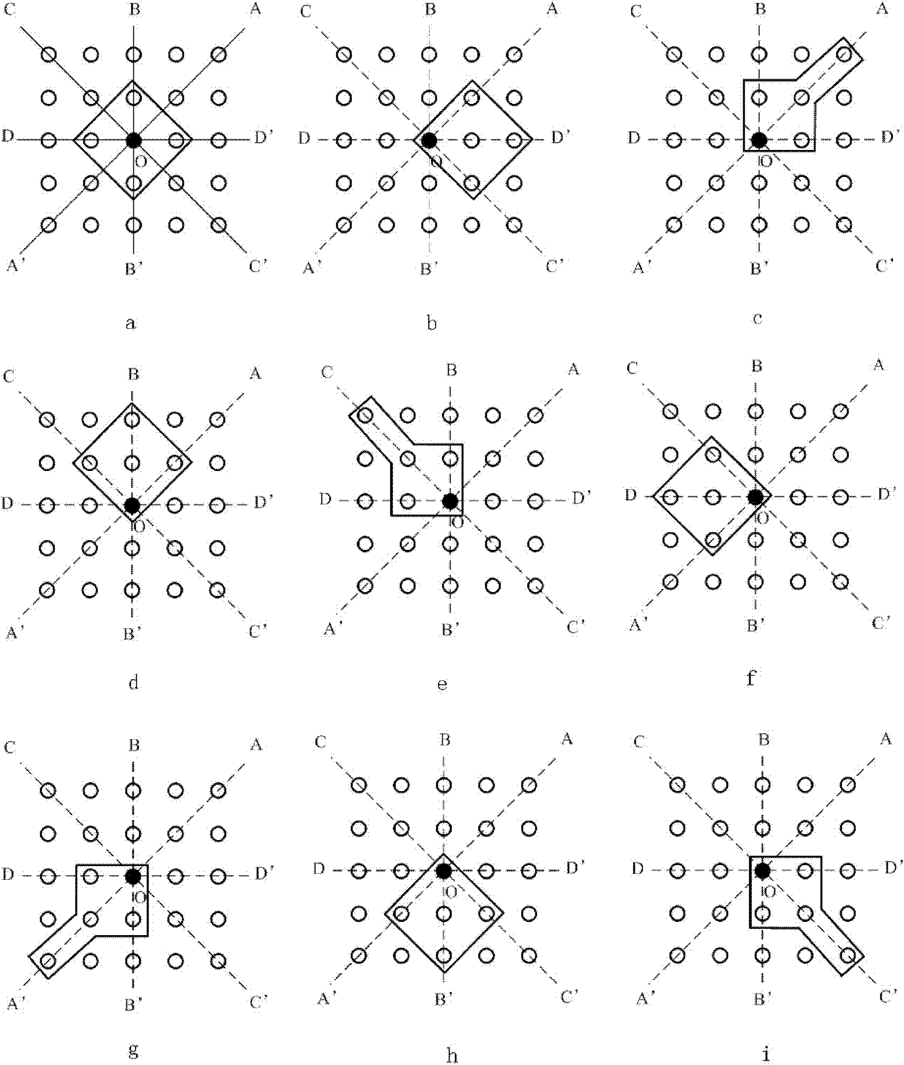 Image weighted filtering method