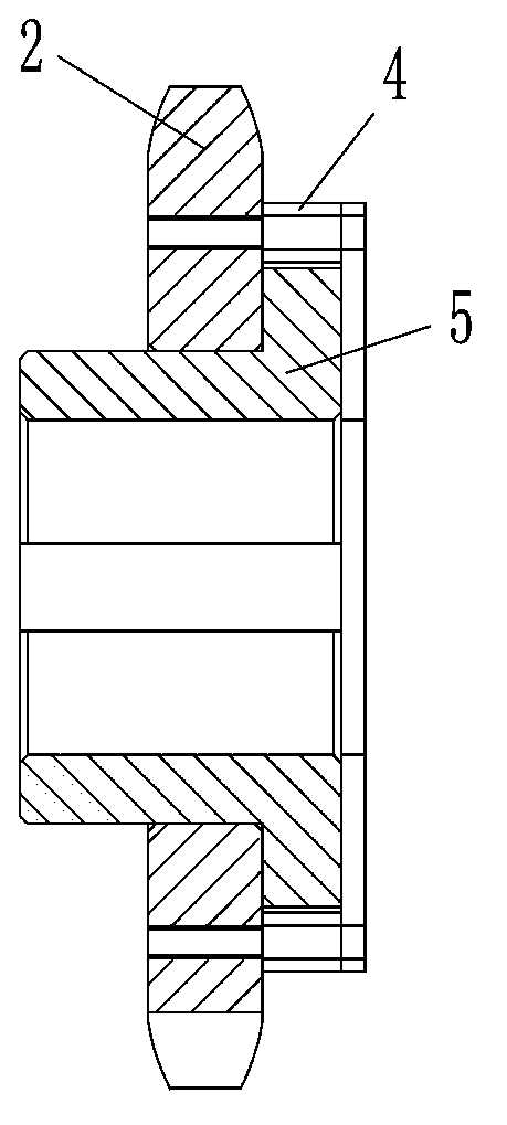 Improved cylinder part on-line transmission system