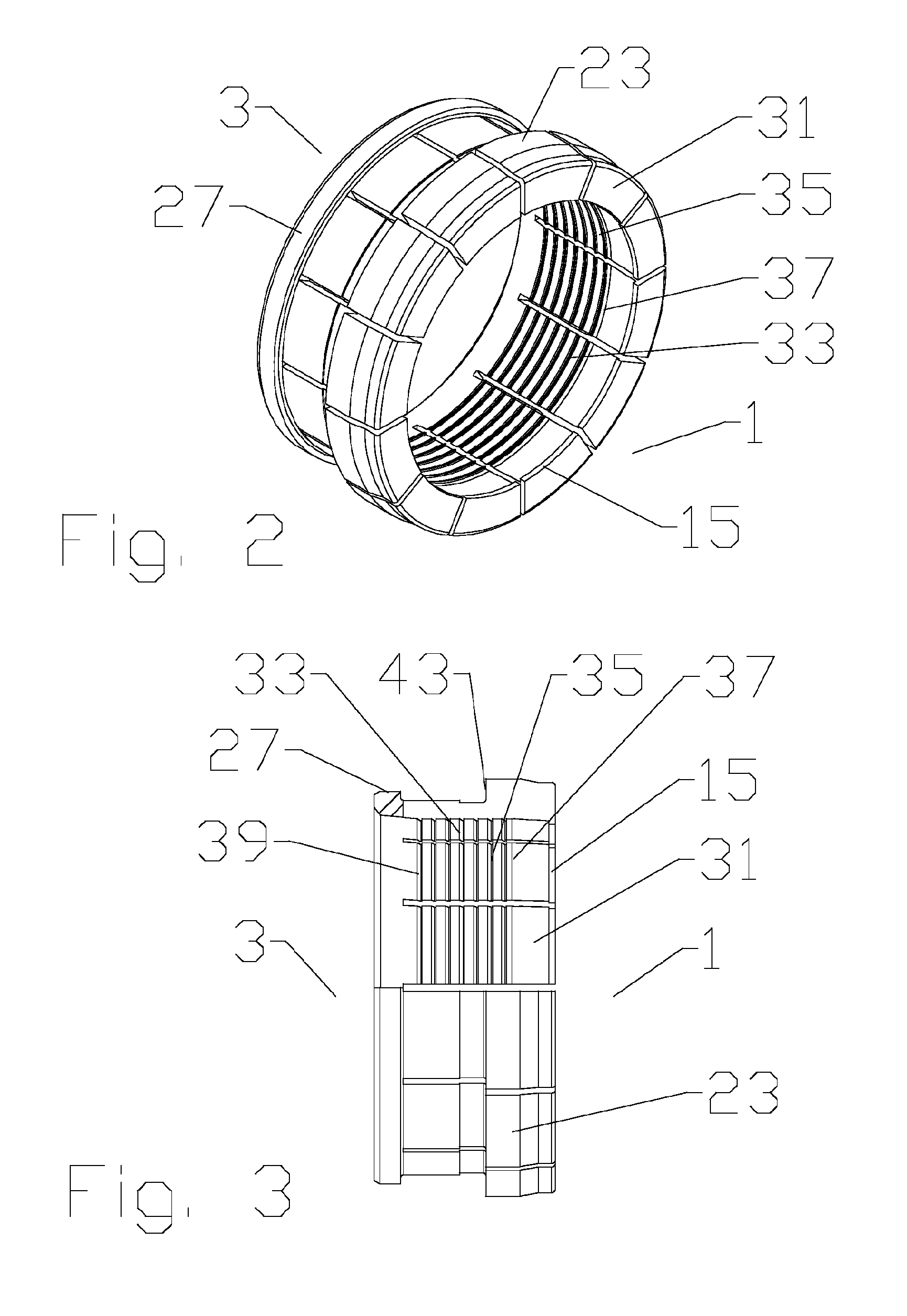 Unprepared Cable End Coaxial Connector