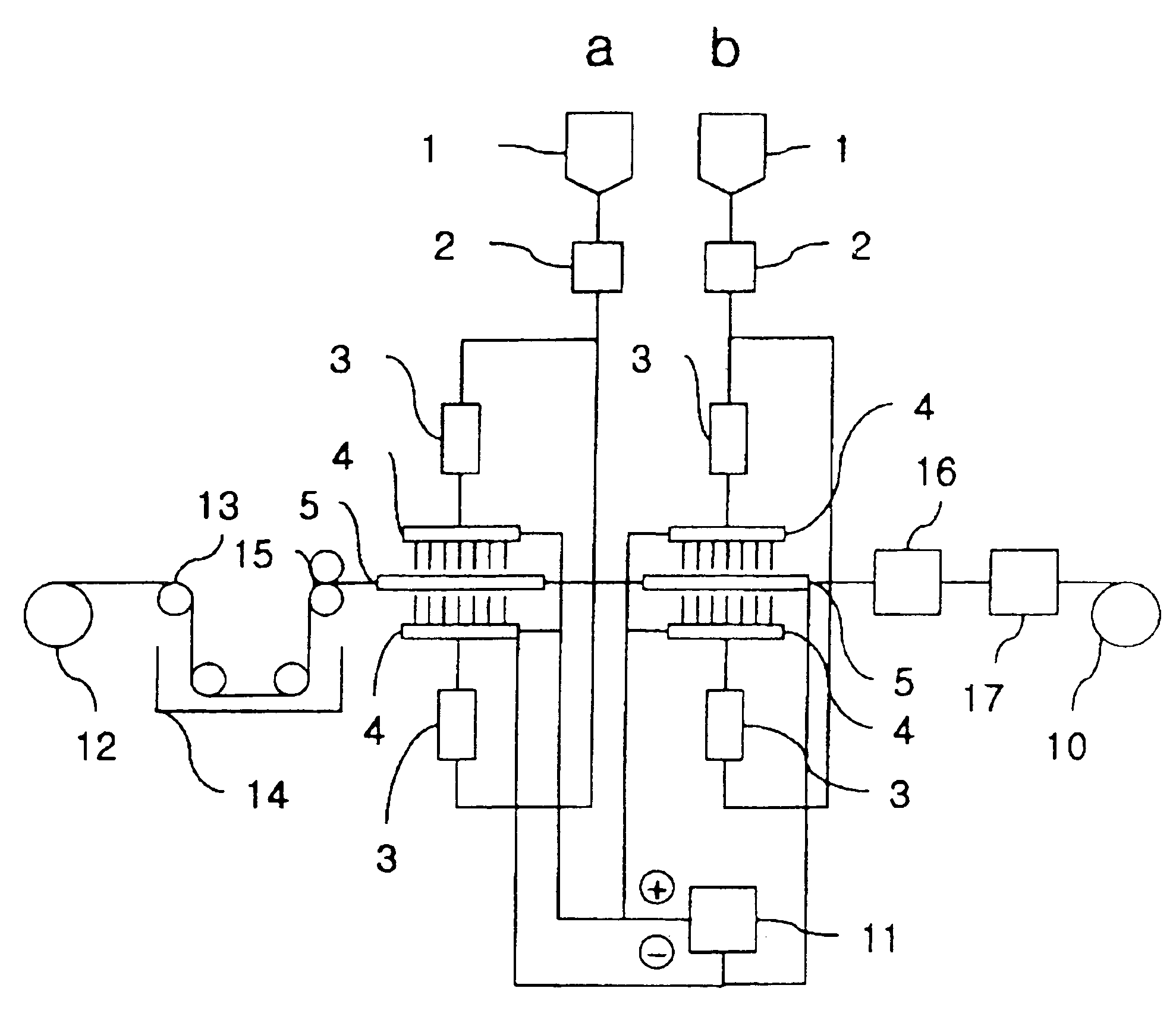 Electronic spinning apparatus, and a process of preparing nonwoven fabric using the same